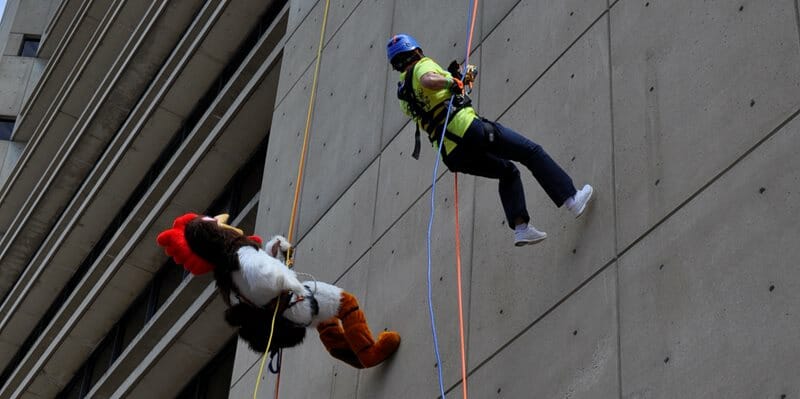 Merrill is going Over the Edge Again!