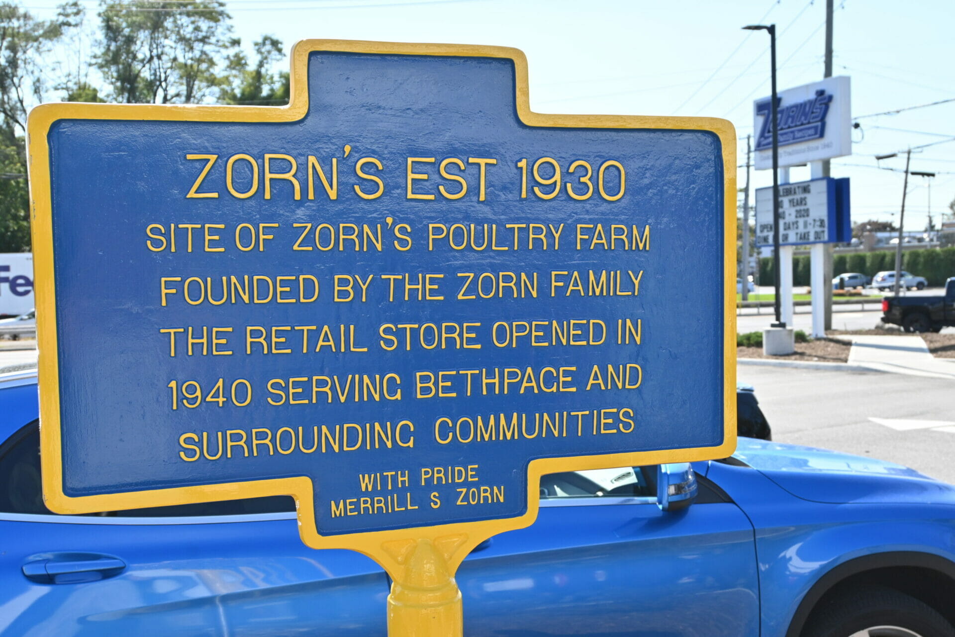 Celebrating 80 years with a Historical Marker