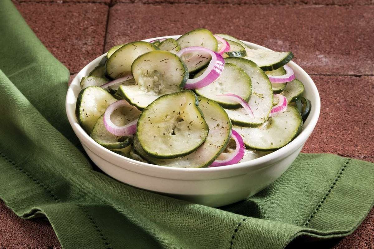 Fresh Cucumber Salad