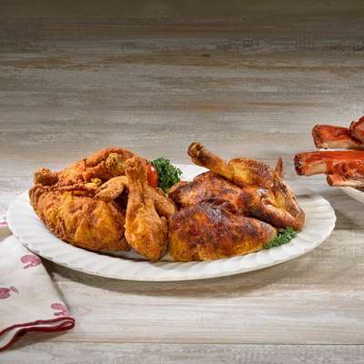 Mini Chicken & Rib Combo Split