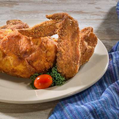 1/4 White Meat Skinless Southern Fried Chicken